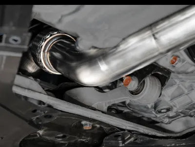 AWE Tuning Touring Edition Exhaust | 3" Diameter | 4.5" Triple Diamond Black Tips Honda Civic Type R 2023-2025 - 3015-53287