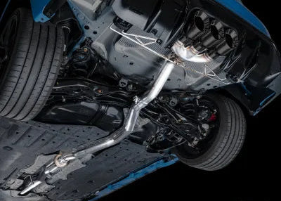 AWE Tuning Track Edition Exhaust | 3" Diameter | Triple Diamond Black Tips Honda Civic Type R 2023-2025 - 3020-53287