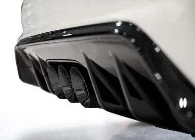 AWE Tuning Track Edition Exhaust | 3" Diameter | Triple Diamond Black Tips Honda Civic Type R 2023-2025 - 3020-53287