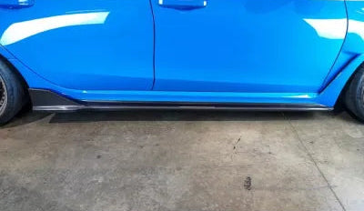 APR Performance Carbon Fiber Side Rocker Extensions | Side Skirt Honda FL5 Civic Type R 2023+ - FS-923008