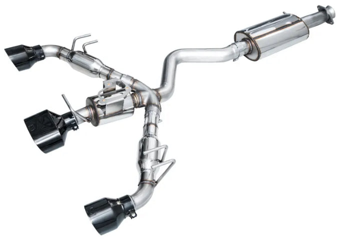 AWE Tuning Touring Edition Exhaust | Diamond Black Tips Toyota GR Corolla Core 2023-2025