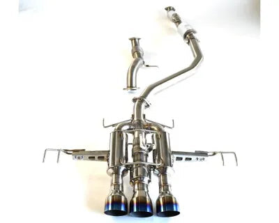 Invidia R400 Full Catback Exhaust w/ Titanium Tip Honda Civic Type-R 2022+ - HS22CTRFGM3STL