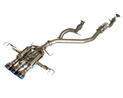 Invidia R400 Full Catback Exhaust w/ Titanium Tip Honda Civic Type-R 2022+ - HS22CTRFGM3STL