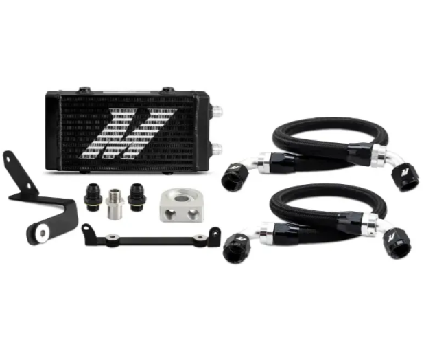 Mishimoto Oil Cooler Kit Toyota GR Corolla 2023-2024 - Non-Thermostatic Black
