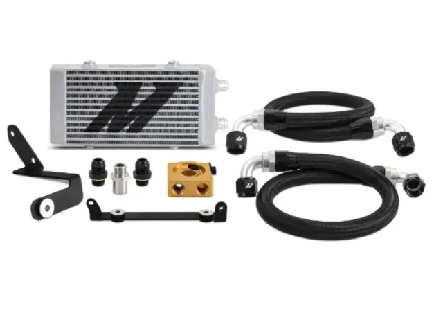 Mishimoto Oil Cooler Kit Toyota GR Corolla 2023-2024 - Silver Thermostatic