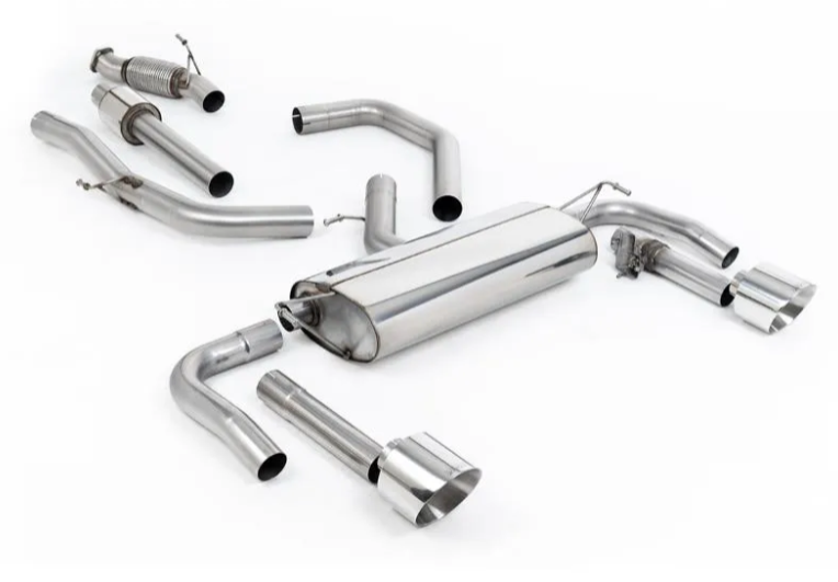 Milltek Resonated Valved Catback Exhaust for 2021-2026 Hyundai Kia Elantra N 2.0L Turbo