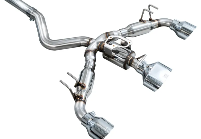AWE Tuning Tuning Track Edition Exhaust | Chrome Silver Tips Toyota GR Corolla 2023-2025