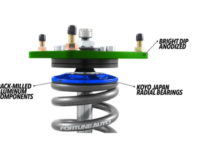 Fortune Auto 520 Series Coilovers for Toyota GR Corolla 2023+, Adjustable Suspension System