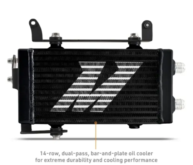 Mishimoto Oil Cooler Kit Toyota GR Corolla 2023-2024 - Non-Thermostatic Black