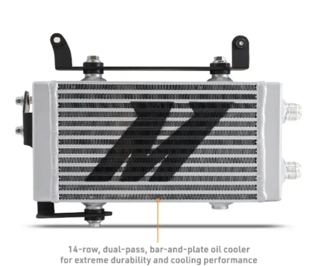 Mishimoto Oil Cooler Kit Toyota GR Corolla 2023-2024 - Non-Thermostatic Silver