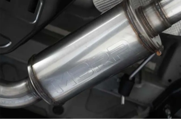 MBRP T304 5in OD CF Tips Dual Outlet 3in Cat Back Exhaust Hyundai Elantra N 2.0L Turbo 2022-2025