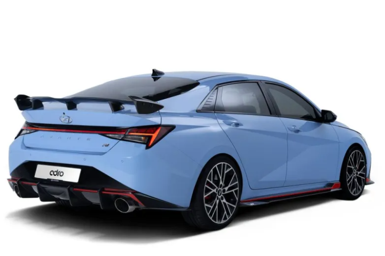 ADRO USA Carbon Fiber Rear Diffuser Hyundai Elantra N 2022-2023