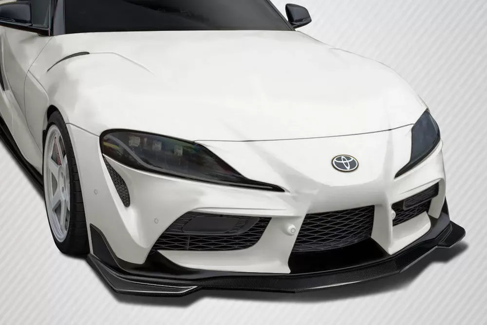 Transformative Carbon Fiber Speed Front Lip Spoiler for 2020-2024 Toyota Supra A90