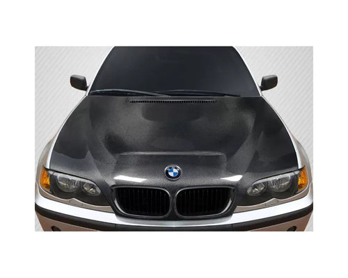 2002-2005 BMW E46 4-Door Carbon Fiber GTS Look Performance Hood