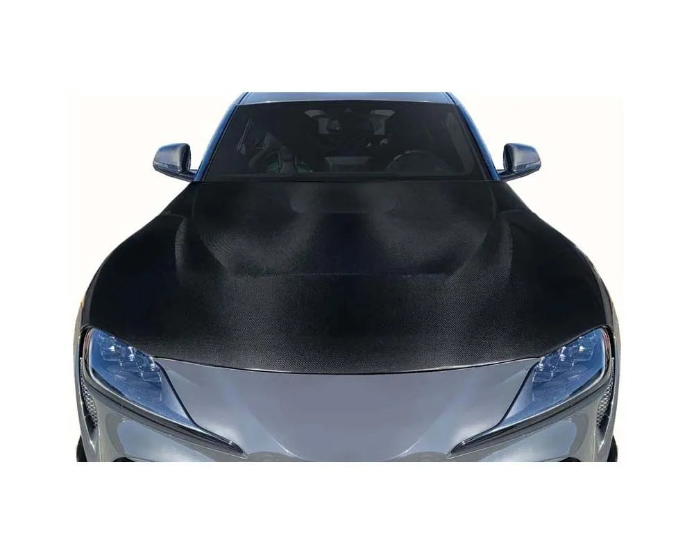 Aggressive Carbon Fiber GTS Look Hood for 2020-2024 Toyota Supra A90