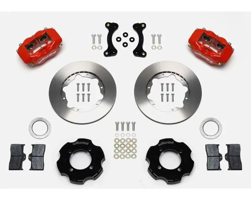 Wilwood Dynalite Big Brake Kit Drilled Slotted Red Mazda Miata