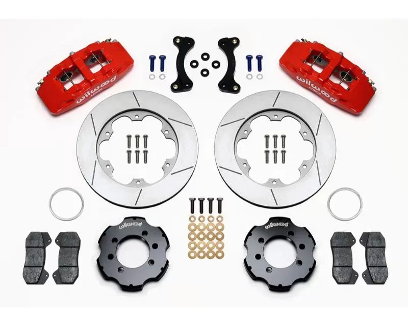 Wilwood Dynapro 6 Front Big Brake Kit Red Slotted Mazda Miata