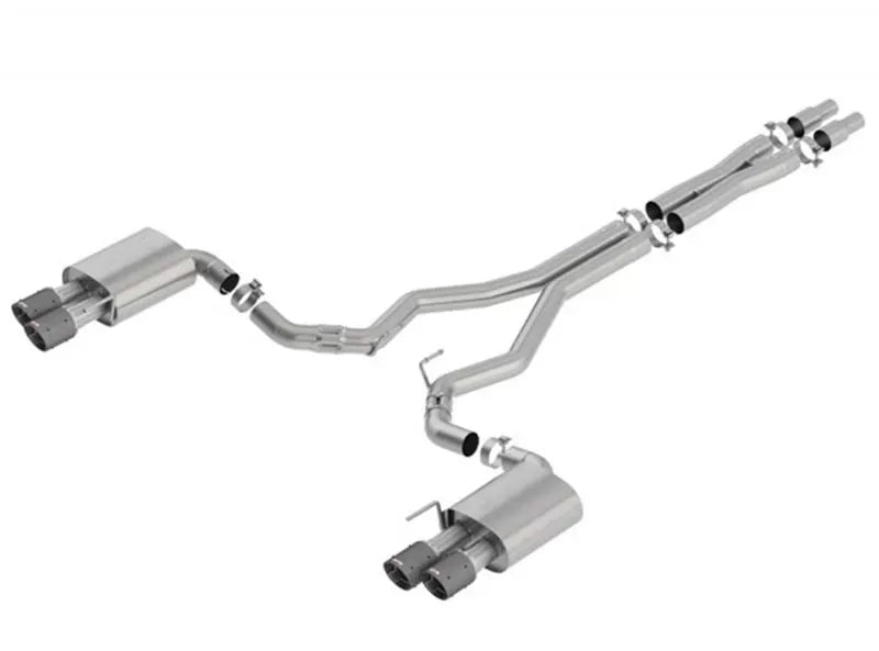 Borla ATAK Cat-Back Exhaust System Ford Mustang GT 2018-2023 Aggressive Sound
