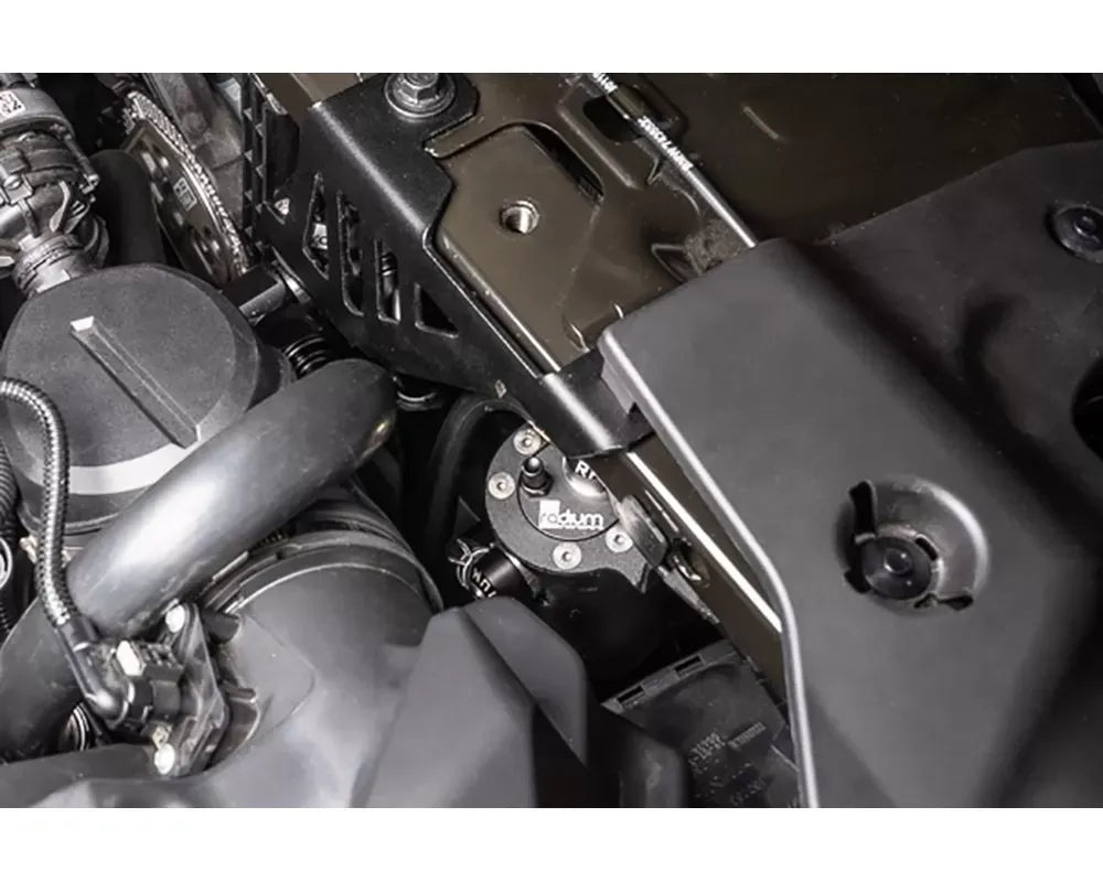 Radium Engineering PCV Fluid Lock Catch Can Kit Toyota MK5 Supra