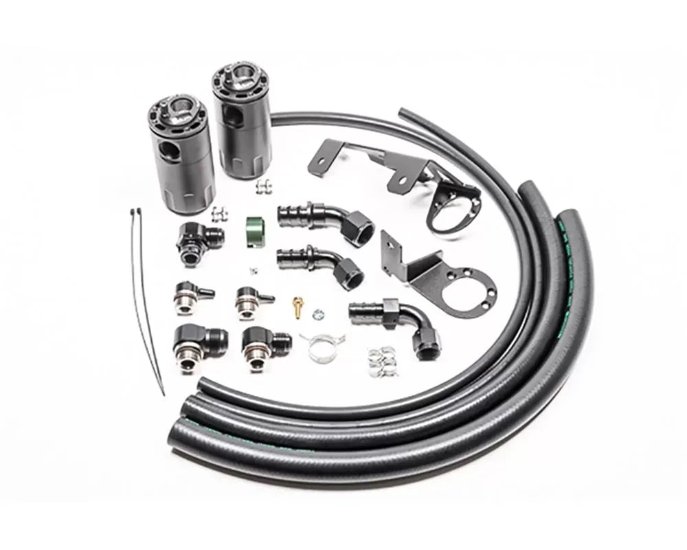 Radium Engineering Dual Fluid Lock Catch Can Kit Toyota Supra MK5 Performance