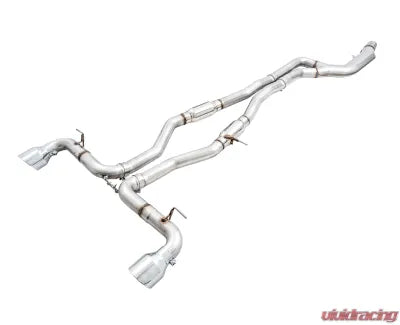 AWE Tuning GR Supra 3-Inch Track Exhaust: Aggressive Dual 5-Inch Tips