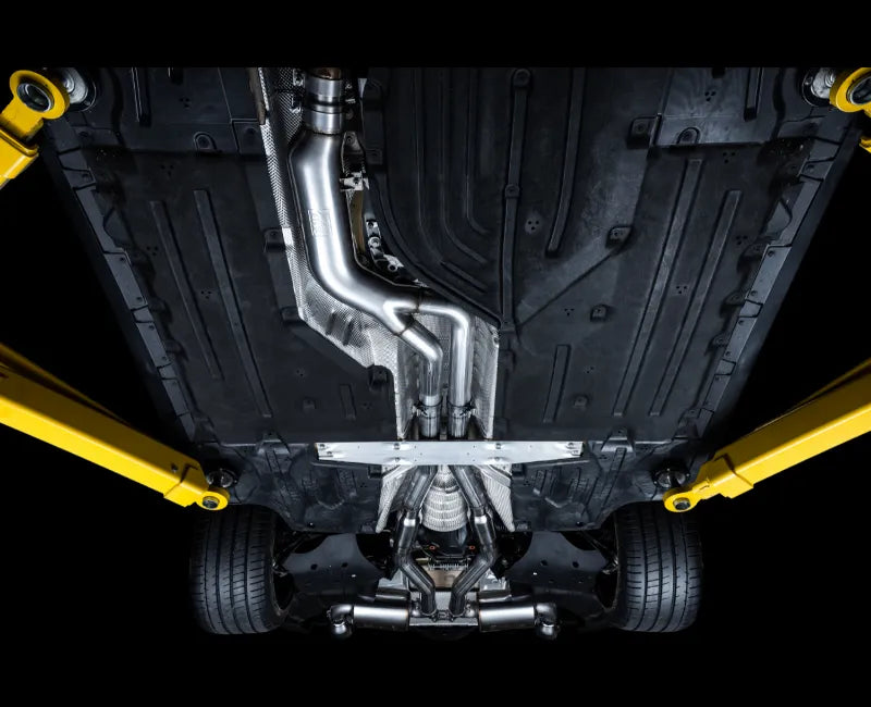 AWE Resonated Touring Exhaust for Toyota GR Supra, 3-inch Dual Chrome Tips