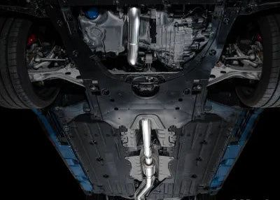 AWE Tuning Touring Edition Exhaust | 3" Diameter | 4.5" Triple Chrome Silver Tips Honda Civic Type R 2023-2025 - 3015-52287