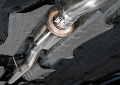 AWE Tuning Touring Edition Exhaust | 3" Diameter | 4.5" Triple Chrome Silver Tips Honda Civic Type R 2023-2025 - 3015-52287