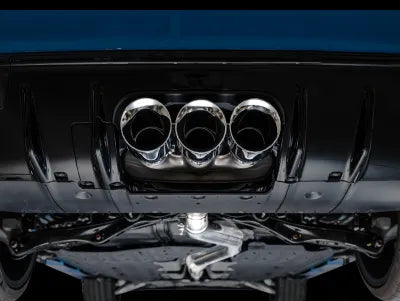 AWE Tuning Touring Edition Exhaust | 3" Diameter | 4.5" Triple Chrome Silver Tips Honda Civic Type R 2023-2025 - 3015-52287