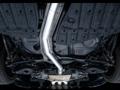 AWE Tuning Touring Edition Exhaust | 3" Diameter | 4.5" Triple Diamond Black Tips Honda Civic Type R 2023-2025 - 3015-53287