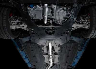 AWE Tuning Track Edition Exhaust | 3" Diameter | 4.5" Triple Chrome Silver Tips Honda Civic Type R 2023-2025 - 3020-52287