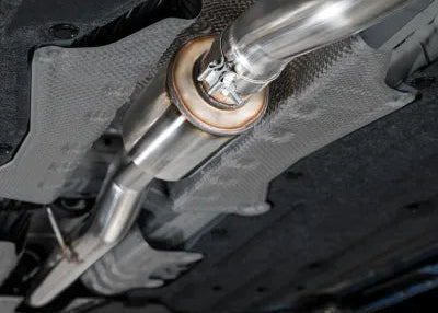 AWE Tuning Track Edition Exhaust | 3" Diameter | 4.5" Triple Chrome Silver Tips Honda Civic Type R 2023-2025 - 3020-52287