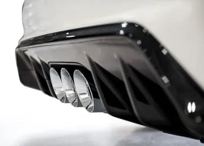 AWE Tuning Track Edition Exhaust | 3" Diameter | 4.5" Triple Chrome Silver Tips Honda Civic Type R 2023-2025 - 3020-52287