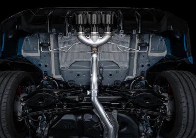 AWE Tuning Track Edition Exhaust | 3" Diameter | Triple Diamond Black Tips Honda Civic Type R 2023-2025 - 3020-53287