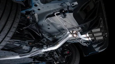 AWE Tuning Track Edition Exhaust | 3" Diameter | Triple Diamond Black Tips Honda Civic Type R 2023-2025 - 3020-53287