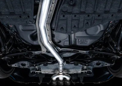 AWE Tuning Track Edition Exhaust | 3" Diameter | Triple Diamond Black Tips Honda Civic Type R 2023-2025 - 3020-53287