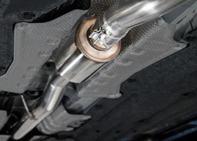 AWE Tuning Track Edition Exhaust | 3" Diameter | Triple Diamond Black Tips Honda Civic Type R 2023-2025 - 3020-53287