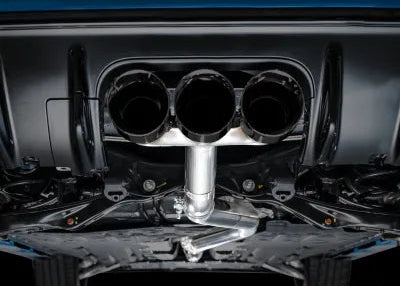 AWE Tuning Track Edition Exhaust | 3" Diameter | Triple Diamond Black Tips Honda Civic Type R 2023-2025 - 3020-53287