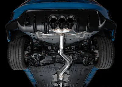 AWE Tuning Track Edition Exhaust | 3" Diameter | Triple Diamond Black Tips Honda Civic Type R 2023-2025 - 3020-53287
