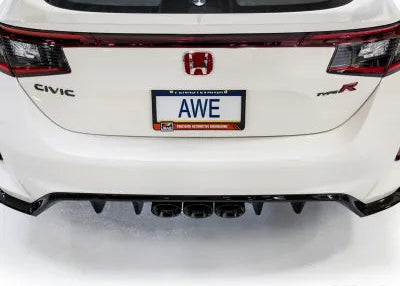 AWE Tuning Track Edition Exhaust | 3" Diameter | Triple Diamond Black Tips Honda Civic Type R 2023-2025 - 3020-53287
