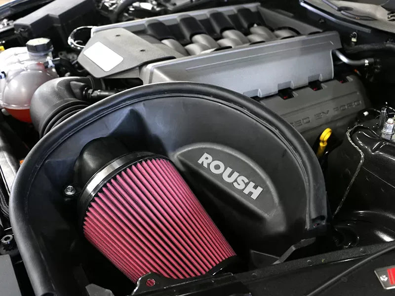 Roush Performance Cold Air Intake Kit: Mustang GT 5.0L V8 (2018-2021)