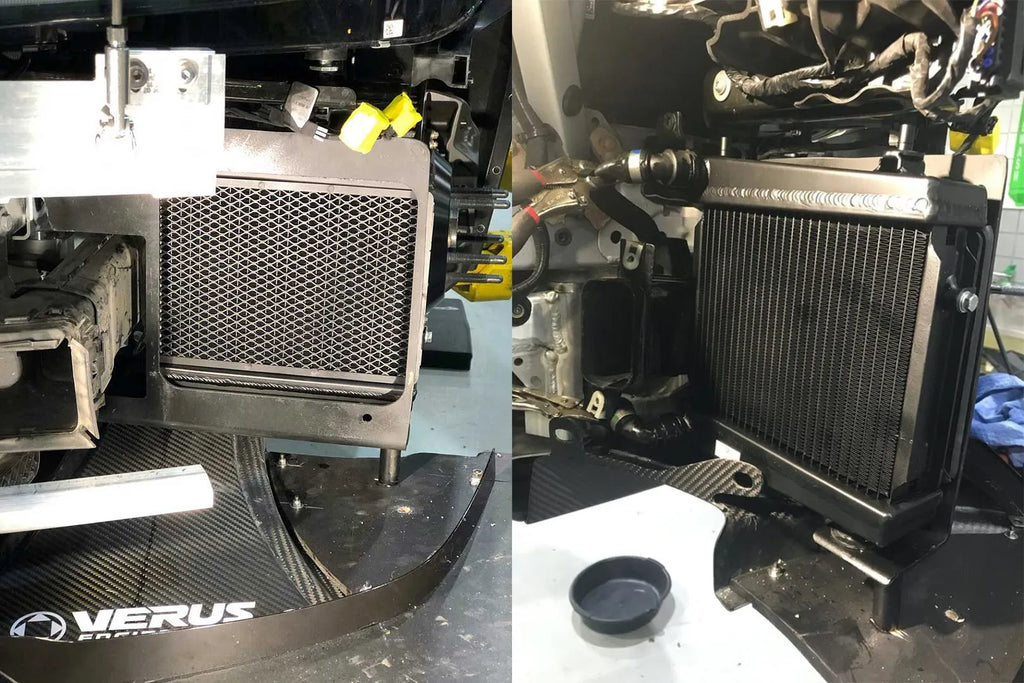 CSF Racing High-Performance Auxiliary Radiator for A90 Supra and BMW G-Series