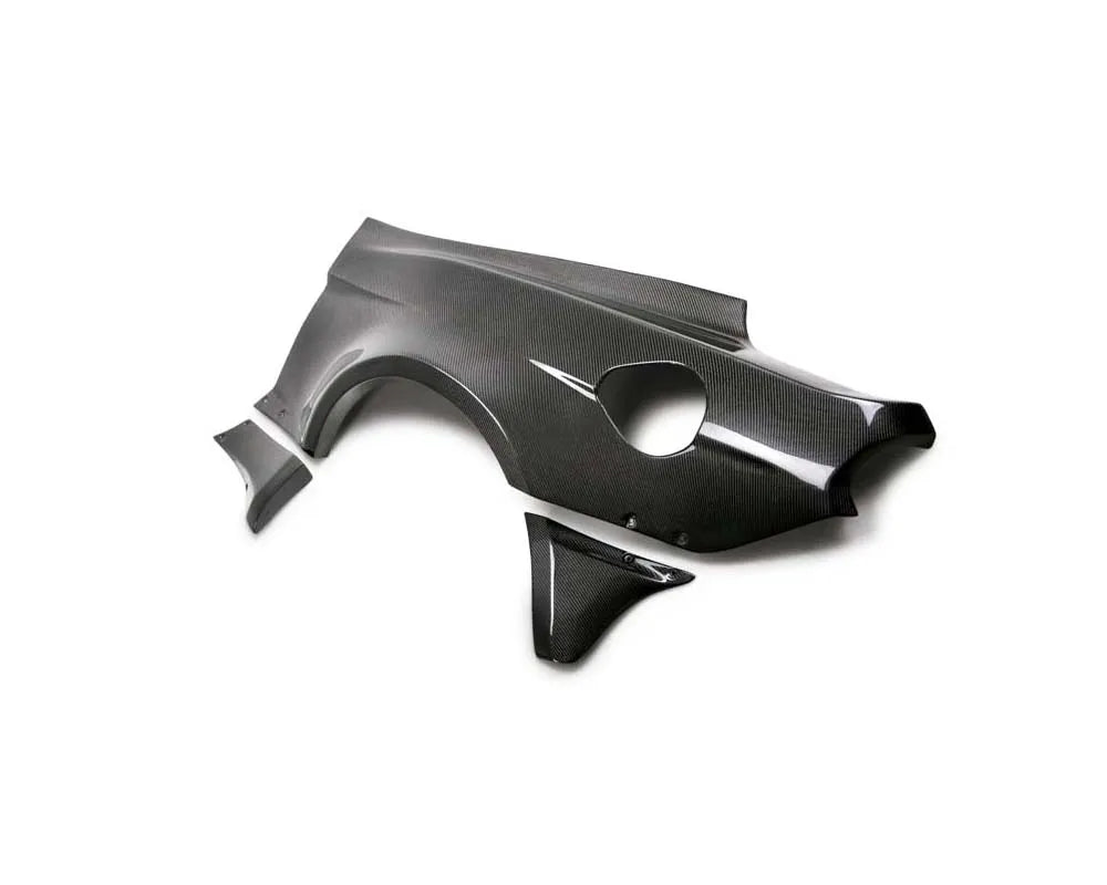 Anderson Composites Type-JTP Carbon Fiber Fender Flares for Ford Mustang 2018-2023