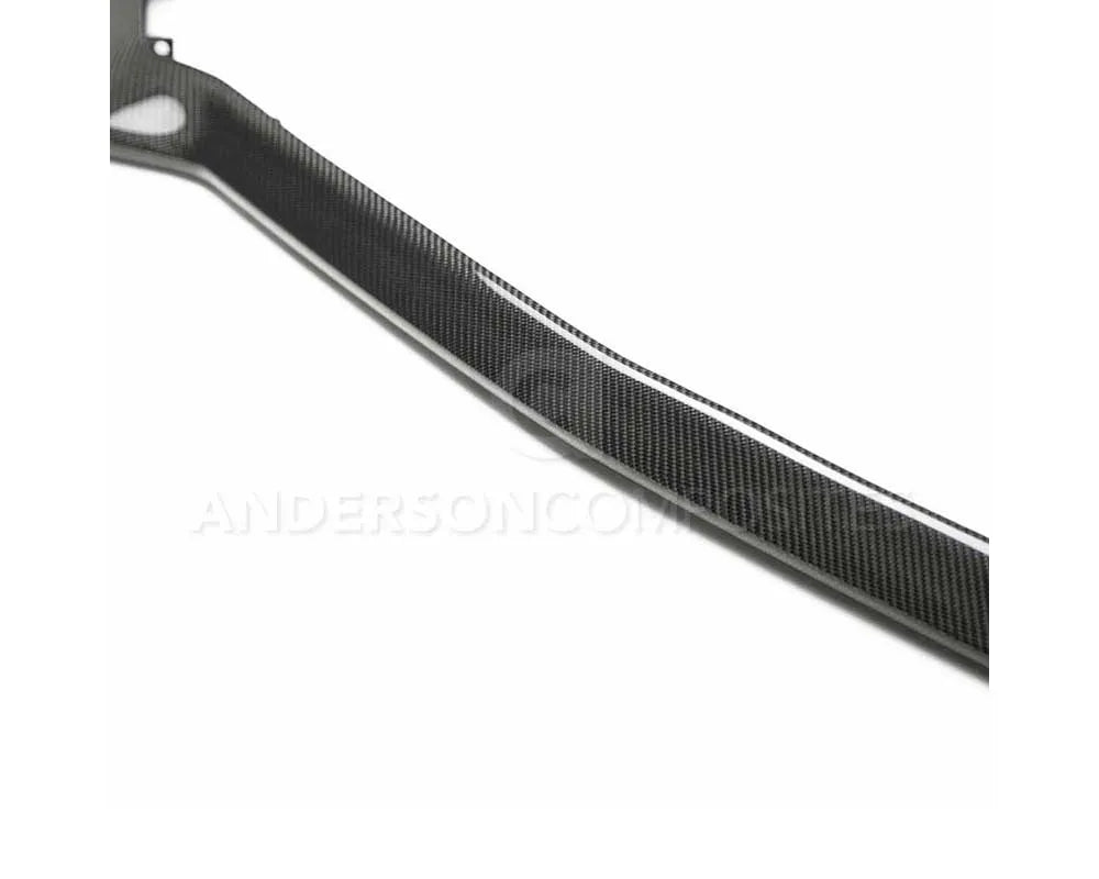 Anderson Composites Type-OE Carbon Fiber Front Chin Splitter Ford Mustang GT | EcoBoost 2018-2023