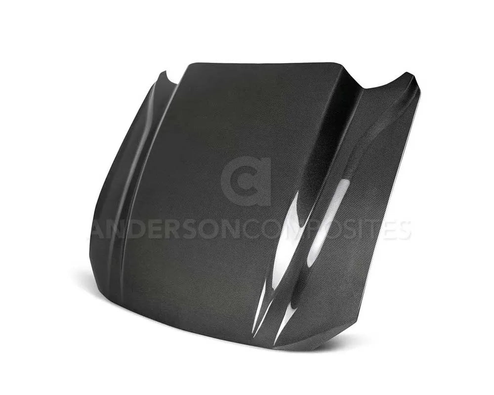 Performance Type-CJ Double-Sided Carbon Fiber Hood for Ford Mustang 2018-2023