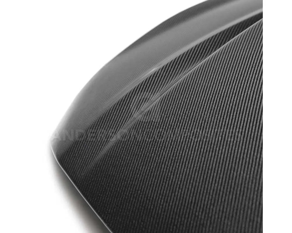 Performance Type-CJ Double-Sided Carbon Fiber Hood for Ford Mustang 2018-2023