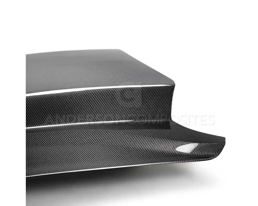 Performance Type-CJ Double-Sided Carbon Fiber Hood for Ford Mustang 2018-2023