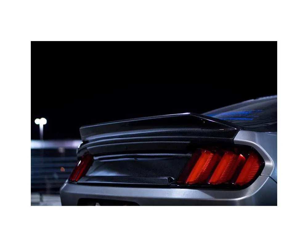 Lightweight Carbon Fiber Type-ST Decklid for Ford Mustang 2015-2023 - Gloss Finish