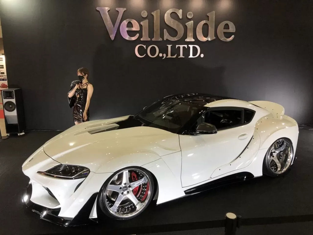 VeilSide Fortune Widebody Kit: Toyota Supra A90 (2020-2024) CFRP Accents