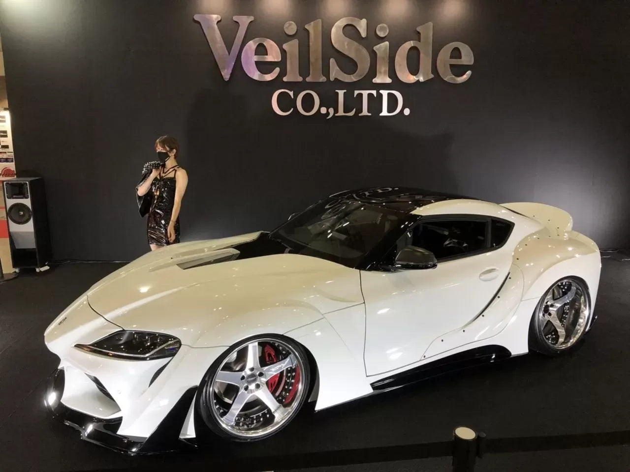 VeilSide Fortune Widebody Kit: Toyota Supra A90 (2020-2024) CFRP Accents